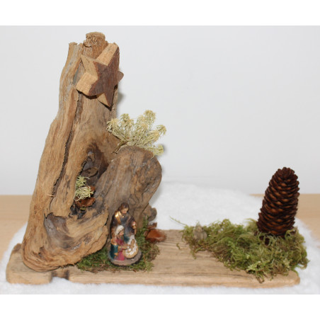 Naturholz-Krippe (7)